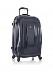 Heys Superlite 4W Bag Luggage Trolley 76cm Midnight Blue