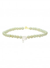 18 Karat Gold Pearls Strand Letter P Bracelet reviews 18 Karat Gold Pearls Strand Letter P Bracelet