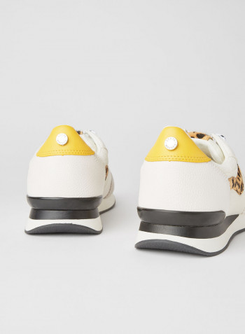 Cora Colourblock Sneakers White