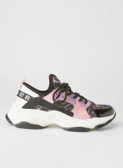 Ajax Contrast Stripe Sneakers Pink