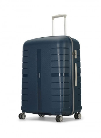 Voyager Luggage Trolley 30 Inch Blue/Silver/Black