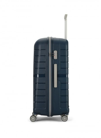 Voyager Luggage Trolley 30 Inch Blue/Silver/Black