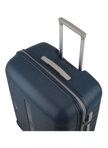 Voyager Luggage Trolley 30 Inch Blue/Silver/Black
