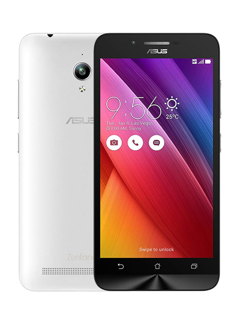 Zenfone Go ZC500TG Dual SIM White 8GB 3G