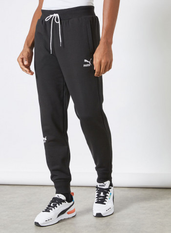 PUMA CLUB Graphic Sweatpants Black
