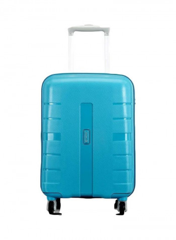 Voyager Luggage Trolley 30 Inch Blue/Silver/Black