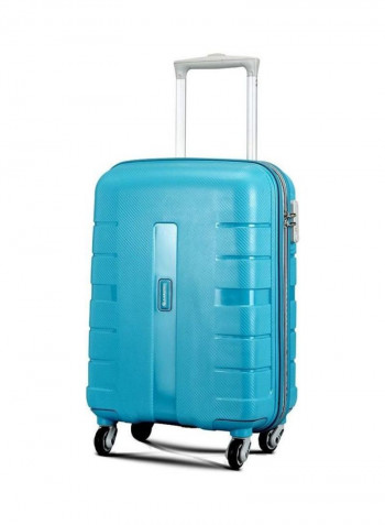 Voyager Luggage Trolley 30 Inch Blue/Silver/Black