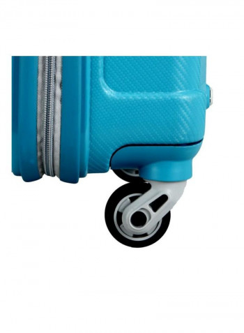 Voyager Luggage Trolley 30 Inch Blue/Silver/Black