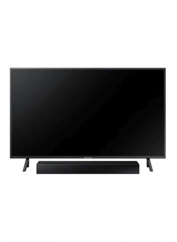 2CH Wireless Compact Soundbar With Remote HW-N300 Black