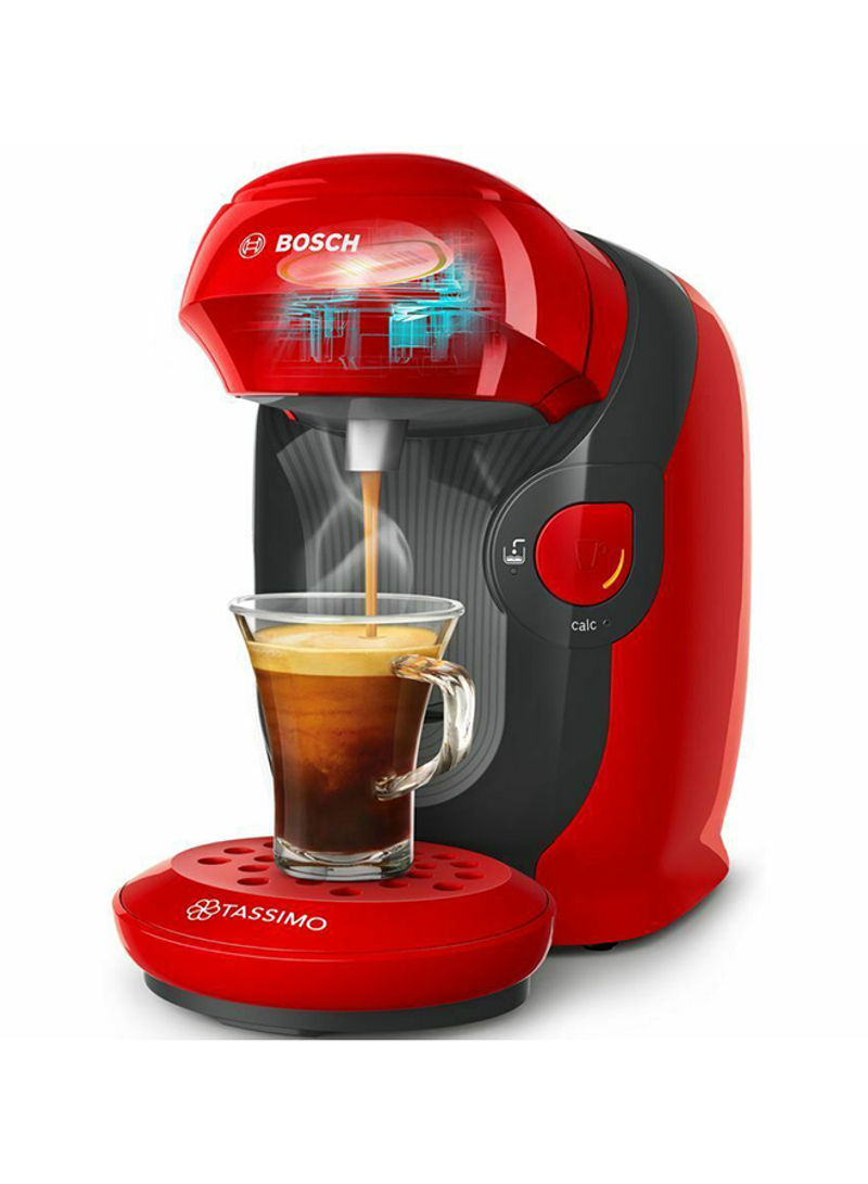 Automatic Coffee Machine 700 ml TAS1103GB Red/Black