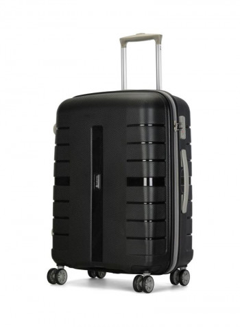 Voyager Luggage Trolley 30 Inch Black/Silver