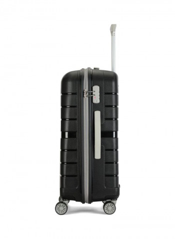 Voyager Luggage Trolley 30 Inch Black/Silver