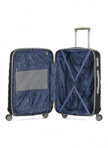 Voyager Luggage Trolley 30 Inch Black/Silver
