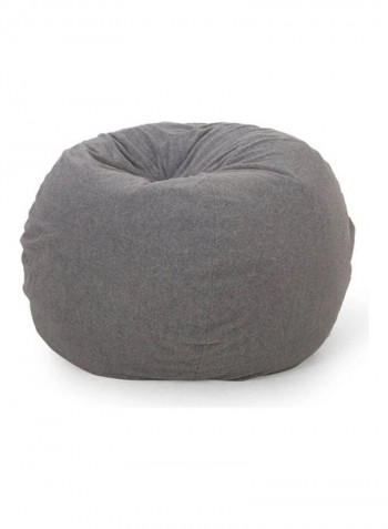 Bean Bag Game Recreation Room Furniture Velvet Grey 4.5kg