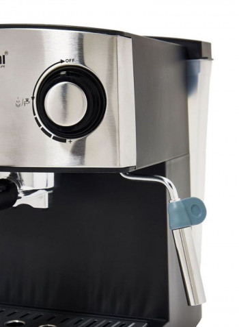 Super Automatic Powder Espresso Machine DEM444 Black/Silver