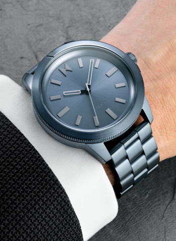 Men's Stainless Steel Analog Wrist Watch 28000076-D
