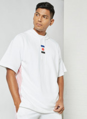 DECOR8 Short Sleeve Hoodie White reviews DECOR8 Short Sleeve Hoodie White