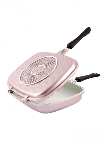 15-Piece Viola Cookware Set Rose Gold/White