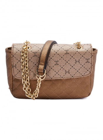 Ginevra Remix Crossbody Bag Brown