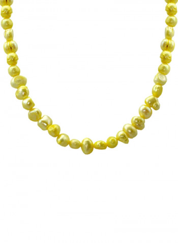 Pearls Charm Necklace