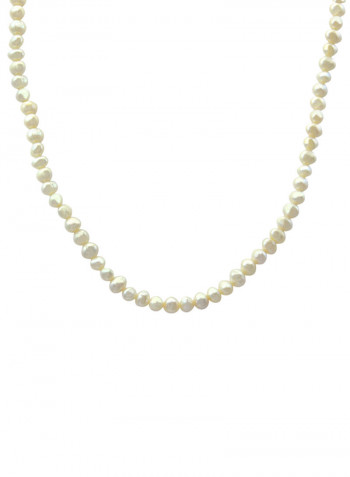 Pearls Charm Necklace