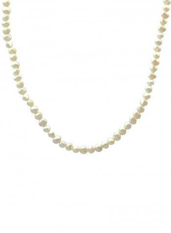 Pearls Charm Necklace