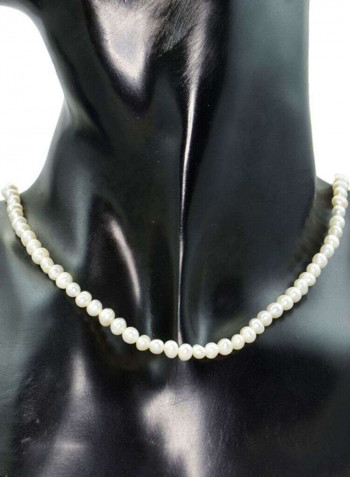 Pearls Charm Necklace