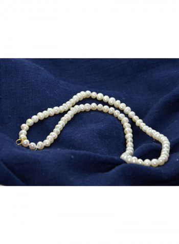 Pearls Charm Necklace