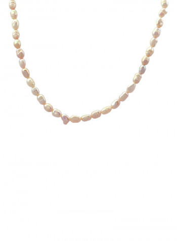Pearls Charm Necklace