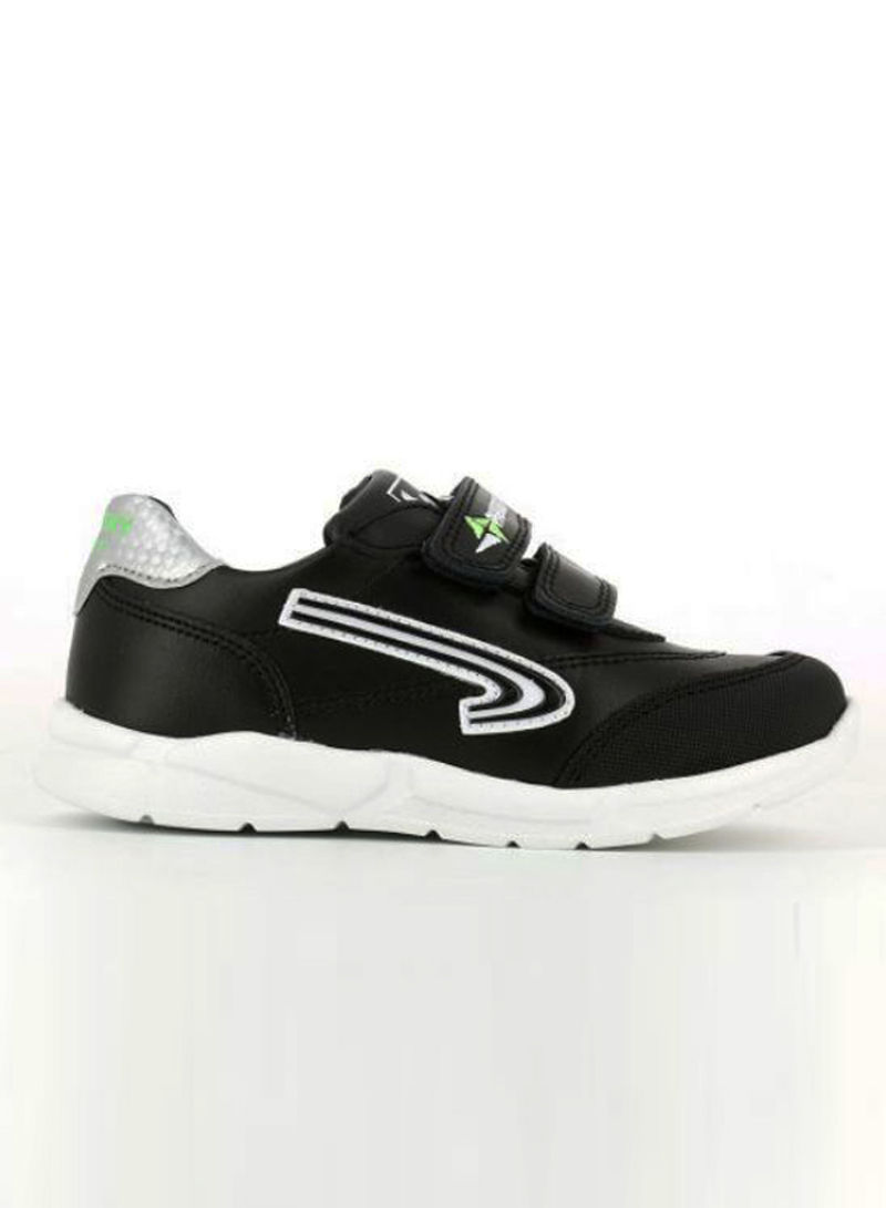 System Hook And Loop Trainer Shoes Black/Silver
