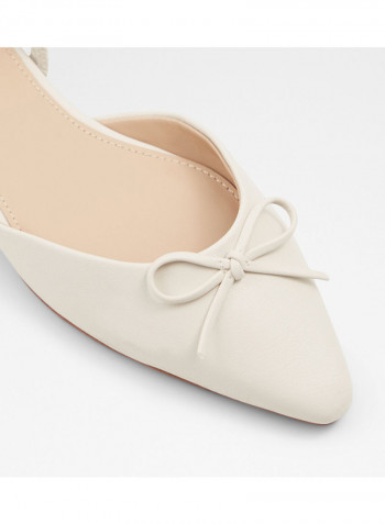 Fashionable Fellan Flat Ballarinas White