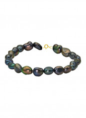 10 Karat Gold With Pearls Luxury Pet Collar Bracelet