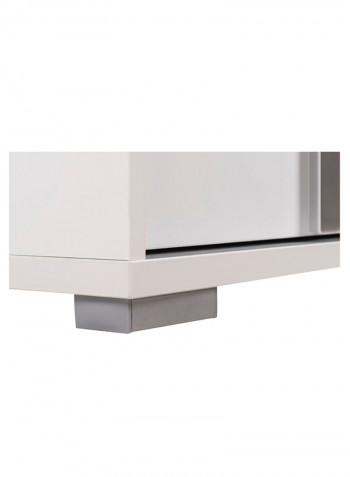 Picasso 2-Drawer Nightstand White