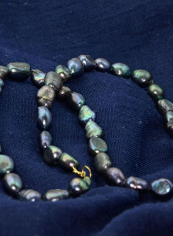Pearls Charm Necklace