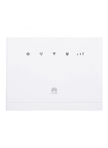 4G Wireless Router 5.2x8.2x3.6cm White