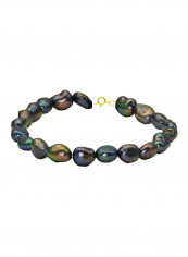 18 Karat Gold With Pearls Luxury Pet Collar Bracelet