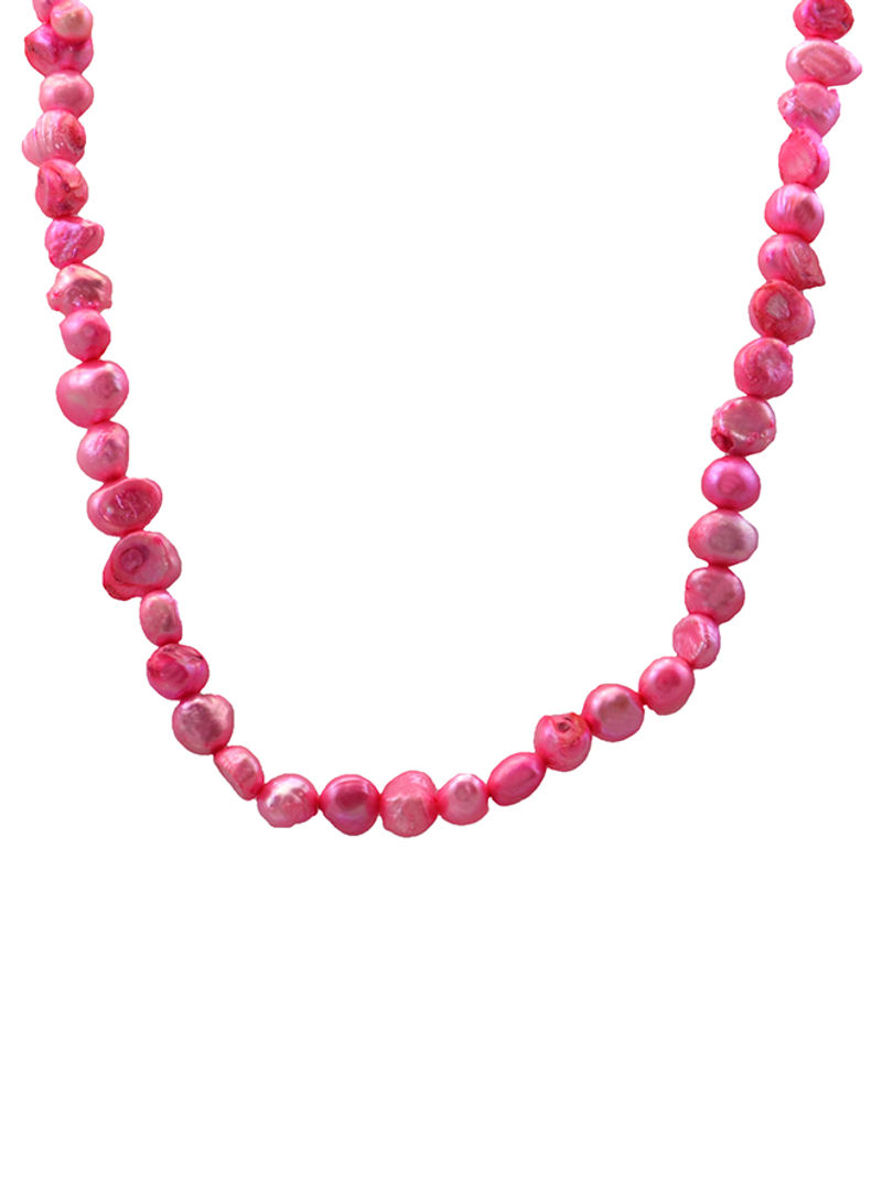 Pearls Charm Necklace