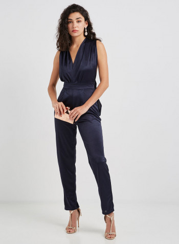 Classic Style Multiway Jumpsuit Navy