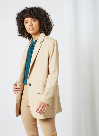 Oversized Blazer Sand