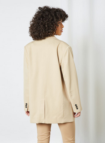 Oversized Blazer Sand