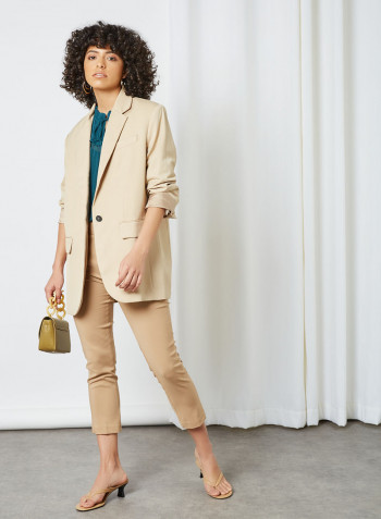 Oversized Blazer Sand