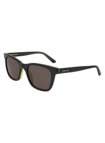 Full Rimmed Square Frame Sunglasses - Lens Size: 52 mm