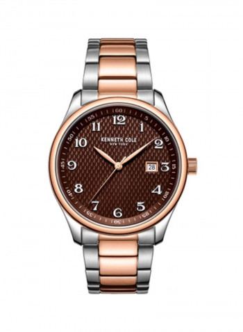 Men's Stainless Steel Analog Wrist Watch KC50841005