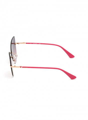 Women's UV Protection Rimless Sunglasses - Lens Size: 57 mm