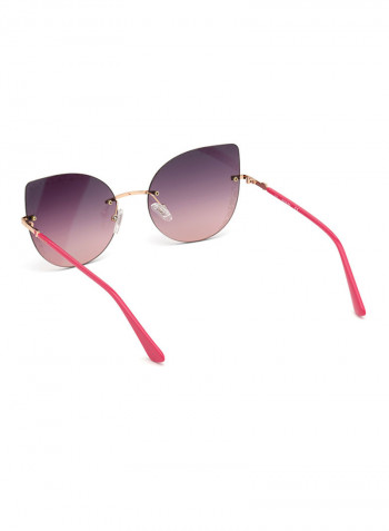 Women's UV Protection Rimless Sunglasses - Lens Size: 57 mm