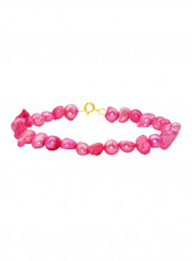 10 Karat Gold With Pearls Luxury Pet Collar Bracelet