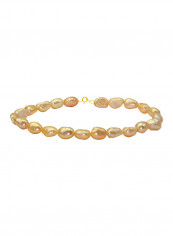 18 Karat Gold With Pearls Luxury Pet Collar Bracelet