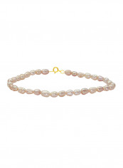 18 Karat Gold With Pearls Luxury Pet Collar Bracelet