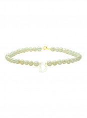18 Karat Gold Pearls Letter Designed Bracelet reviews 18 Karat Gold Pearls Letter Designed Bracelet