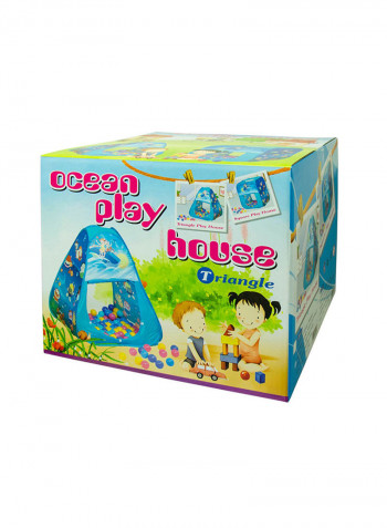 Ocean Square Play House With 100-Piece Balls